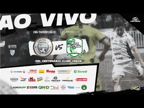 AO VIVO com IMAGENS: CONTORNO FUTSAL X FOZ FUTSAL (Paranaense Série Bronze)