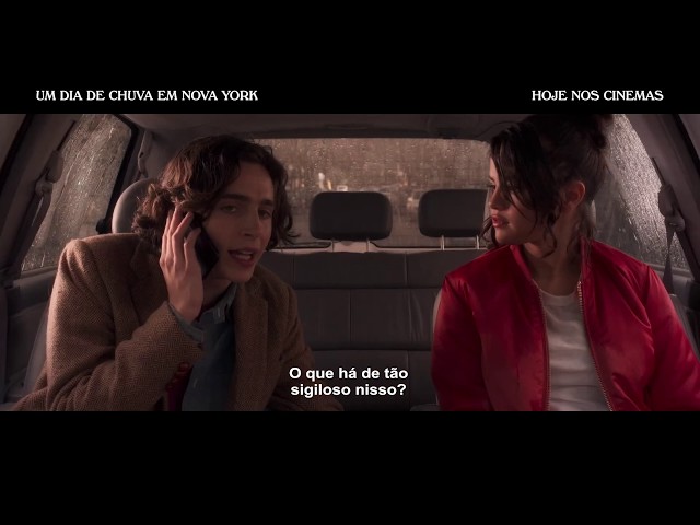 Um dia de Chuva em Nova York – Hoje nos Cinemas