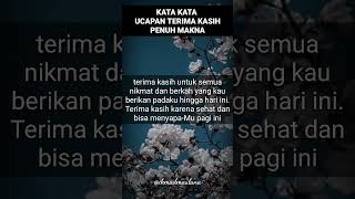 Download lagu kata kata ucapan terima kasih penuh makna part.1 mp3