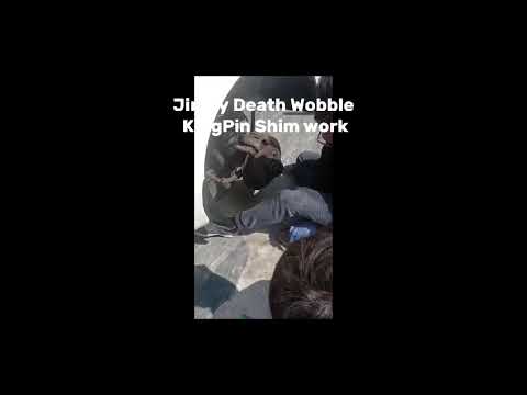 Suzuki Jimny Death Wobble Kingpin Shim installation