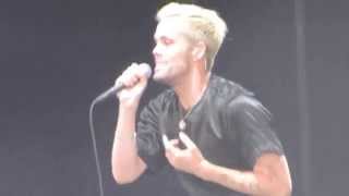 Semi Precious Weapons - Hands Up 7/19/2014 LIVE in Houston