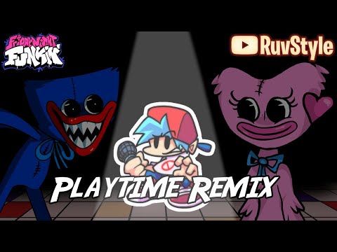 FNF  Mommytime (Playtime Remix) but it's BF vs Huggy Wuggy and Kissy Missy