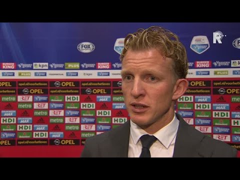 Dirk Kuyt na afloop van Feyenoord - sc Heerenveen