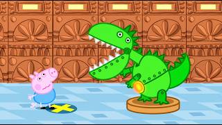 ROAR ROAR, GEORGE! 🦖 Peppa Pig: Mr Dinosaur And George’s Big Adventure 🐷 Super Toons For Kids