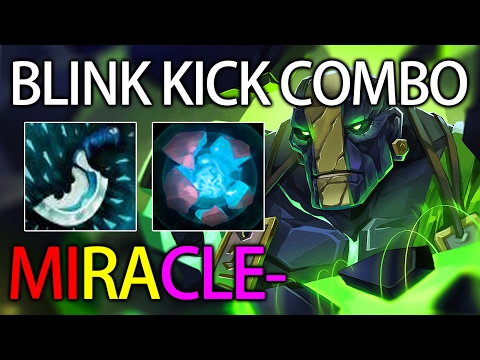 7.02 ES IMBA Blink-Kick Combo by Miracle Dota 2