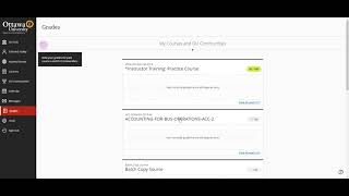 Sample Blackboard Orientation Video: Blackboard Outside of your Course