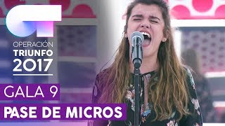 SHAKE IT OUT - Amaia | Primer pase de micros para la GALA 9 | OT 2017