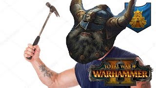 Dwarfs vs Dark Elves | STOP, HAMMER TIME - Total War Warhammer 2