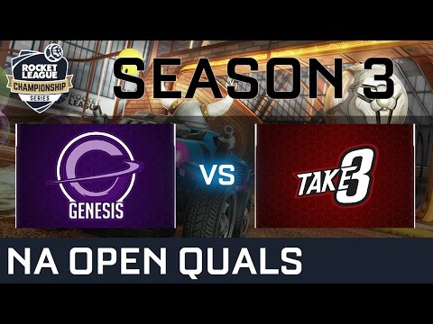 Genesis vs Take 3 NA Open Qualifiers - RLCS S3