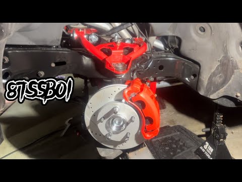 FINALLY DONE WITH JUNKYARD GBODY BLAZER BRAKE UPGRADE