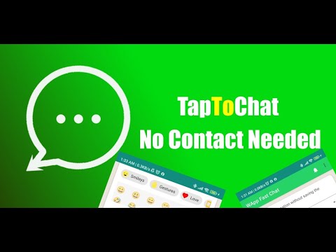 TapToChat: No Contact Needed