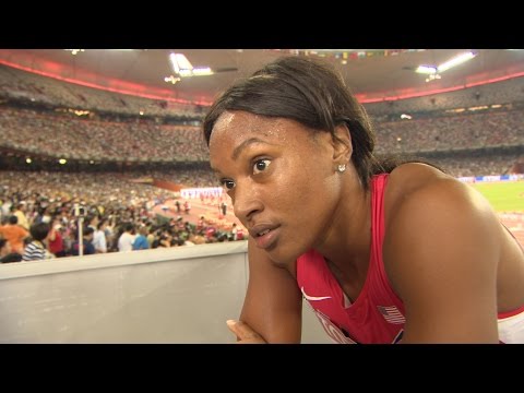 WCH 2015 Beijing - Candyce McGrone USA 200m Final 4th