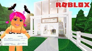 How To Get Free Money To Build A House - build your house in roblox bloxburg