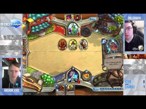 Xixo vs Chakki | Group Stage | ROOT Gaming Hearthstone Invitational