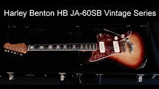 Video thumbnail for Harley Benton HB JA-60SB Vintage Series - Review by Victory Sound Studio