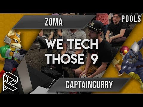 We Tech Those 9 - Pools - Zoma (Fox) vs FRD | CaptainCurry (C. Falcon)