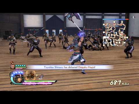 Samurai Warriors 4 - Legend of Kyushu Ep 3 - Siege of Iwaya and Mt  Tachibana Castles