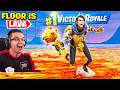 NickEh30 reacts to Floor Is Lava in Fortnite!