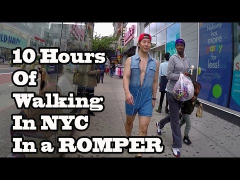 10 Hours of Walking in NYC wearing a Romper