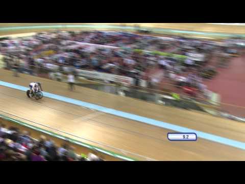 BOTTICHER - VAN VELTHOOVEN - Men's Sprint Quarterfinals Race 1 - 2013 UCI World Track Championships
