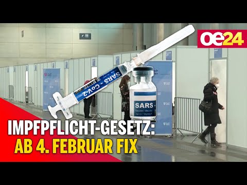 Impfpflicht-Gesetz gilt ab 4. Februar fix