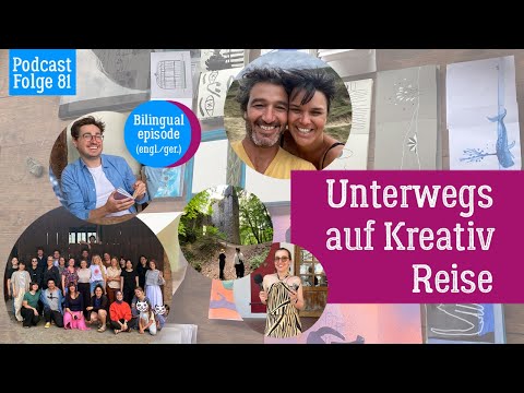 Podcast "Der kreative Flow": Folge 81 – Ein Interview mit Valerio Vidali, Johanna & Cristóbal Schmal