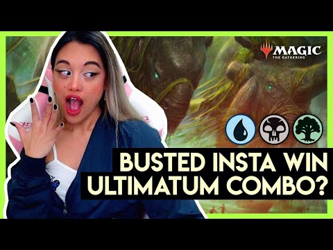 BUSTED INSTA WIN ULTIMATUM COMBO? | Historic Sultai Ultimatum Kaldheim [MTG Arena]