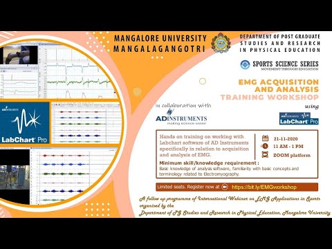 EMG Acquisition & Analysis Training Workshop - YouTube