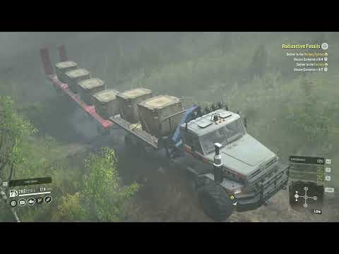 SnowRunner Gameplay - Radioactive Fossils