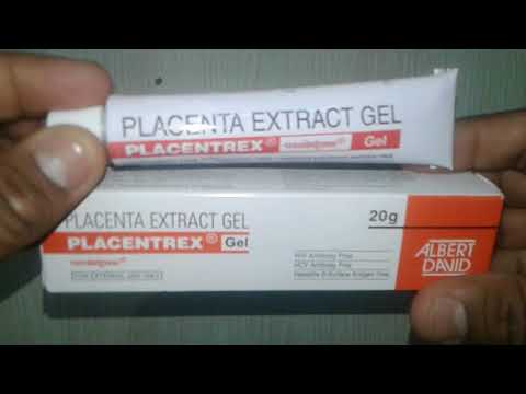 Specification of the placentrex gel