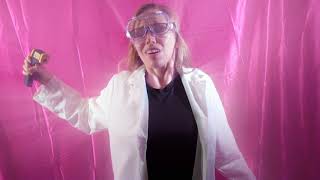 Super Scientist accidentally becomes a bimbo