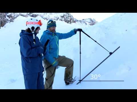 Lawinen - Hangneigung einfach messen