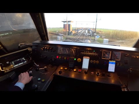 Train Driver's POV Leeuwarden - Meppel ICM 2018