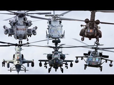 Full list of USA Military Helicopters | Helicopters Used By the US Military 2023.