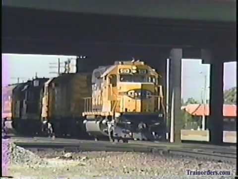 Classic Railroad Series 355 - Santa Fe 5113 West at Colton, CA May 20, 1991