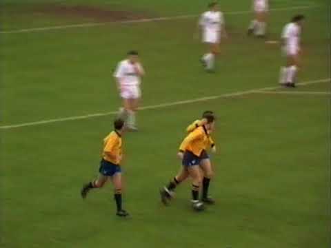 Oxford United 3 Tranmere Rovers 1 4th January 1992 FA Cup Third Round