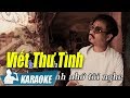 Viết Thư Tình Karaoke Quang Lập (Tone Nam) | Nhạc Vàng Bolero Karaoke