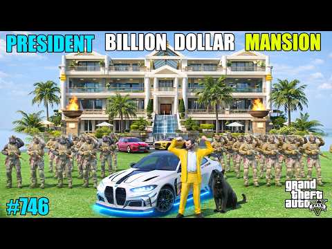 GTA 5 : MICHAEL NEW BILLION DOLLAR MANSION | GTA 5 GAMEPLAY #746