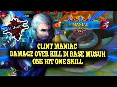 【CLINT FULL DAMAGE KILL DI BASE MUSUH ONE HIT】I BEST BUILD CLINT 2022 I BUILD CLINT TERSAKIT 2022