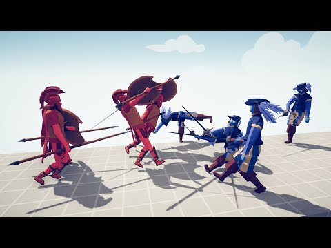 Sarissa vs Fencer - Totally Accurate Battle Simulator TABS