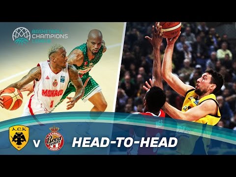 AEK v AS Monaco - Round of 16 - Head-to-Head - Basketball Champions League