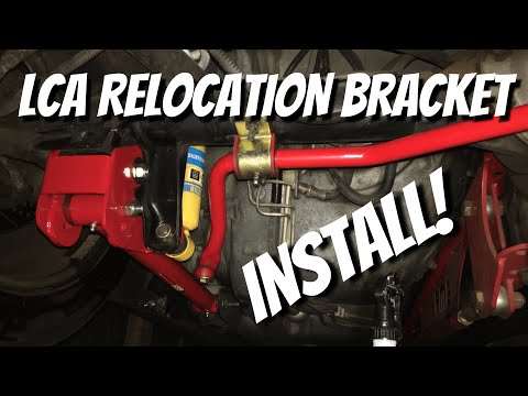 98-02 F-Body LCA Relocation Bracket Install