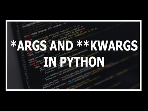 Hindi args and kwargs in python explained | Advanced python tutorials in Hindi