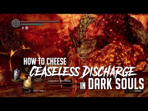 How to Cheese Ceaseless Discharge in Dark Souls Remastered (Easy Kill)