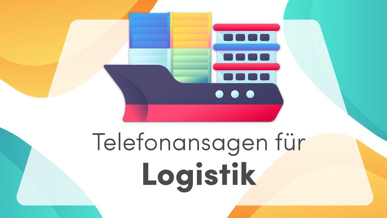 Logistik & Spedition - YouTube Video