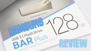 Samsung 128 GB Bar Plus Titan Gray (MUF-128BE4/APC) - відео 2
