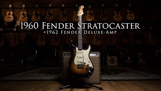 Video thumbnail for ONE OWNER 1960 Fender Stratocaster and 1962 Fender Deluxe-amp by Emerald City Guitars