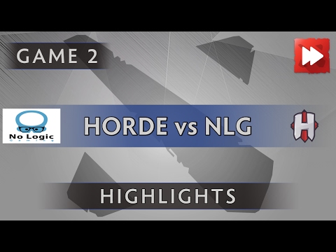 Horde vs NoLogic Gaming [Game 2] ProDotA Cup Series by Azubu.tv - Dota Highlights