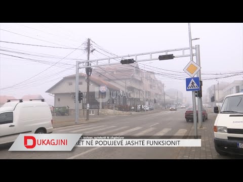 Semaforet ne Podujeve jashte funksionit