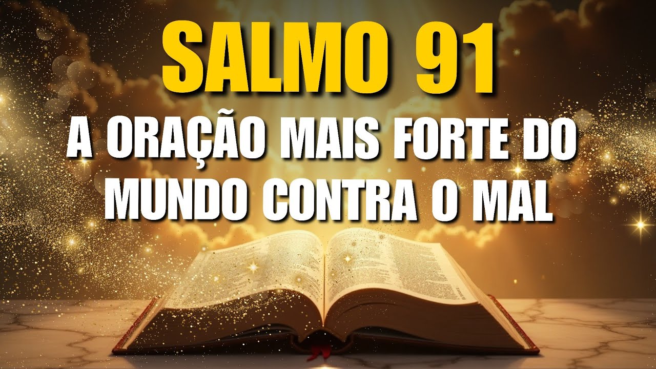 SALMO 91 - A ORAÇÃO MAIS FORTE PARA EXPULSAR TODO MAL DA SUA VIDA DEFINITIVAMENTE!